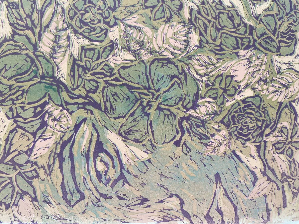 Progressive Proof - Relief Prints